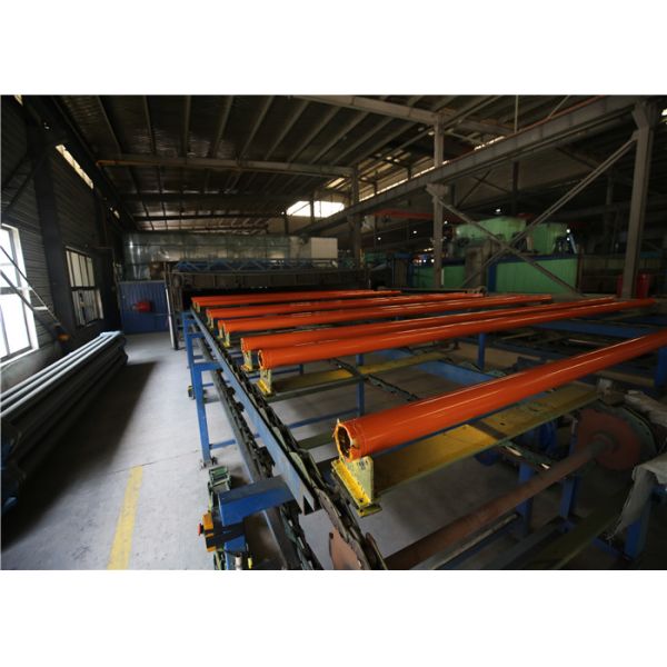 Underground Steel Plastic Composite Pipe Extruded Polyethylene Coating