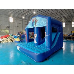 Hot Sale Commercial Inflatable Bounce House With Slides The Frozen Princess