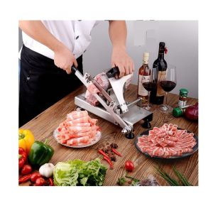 China Automatic Meat Slicer Multi-Function Vegetable Slicer Manual Meat Slicer on sale
