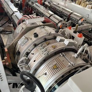 PLC Controlled Plastic Pipe Extrusion Machine 50-1000kg/h Output