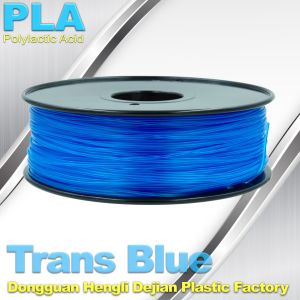 Blue PLA 3d Printer Filament 1.75mm , PLA 1kg Temperature 200°C - 250°C