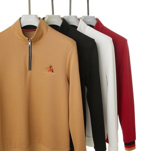 Customized Logo Printing Soft Fashion Stand Collar Essentials Embroidery Cotton