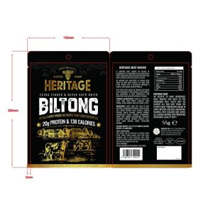 1.5kg Beef Pet Food Gusset Packaging Bag with Zipper and PET PA Aluminum Foil