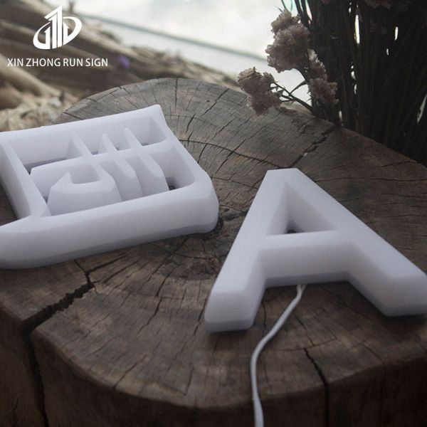 Factory Direct Sale Outdoor Light Up Letter Company Logo 3D Led Backlit Letter Sign