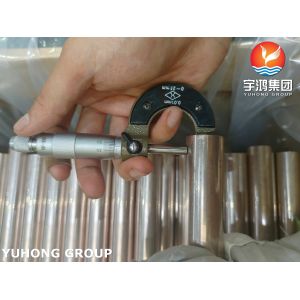 ASTM B111 C70600 Seamless Tubes Eddy Current Tested for Heat Exchanger Marine &
