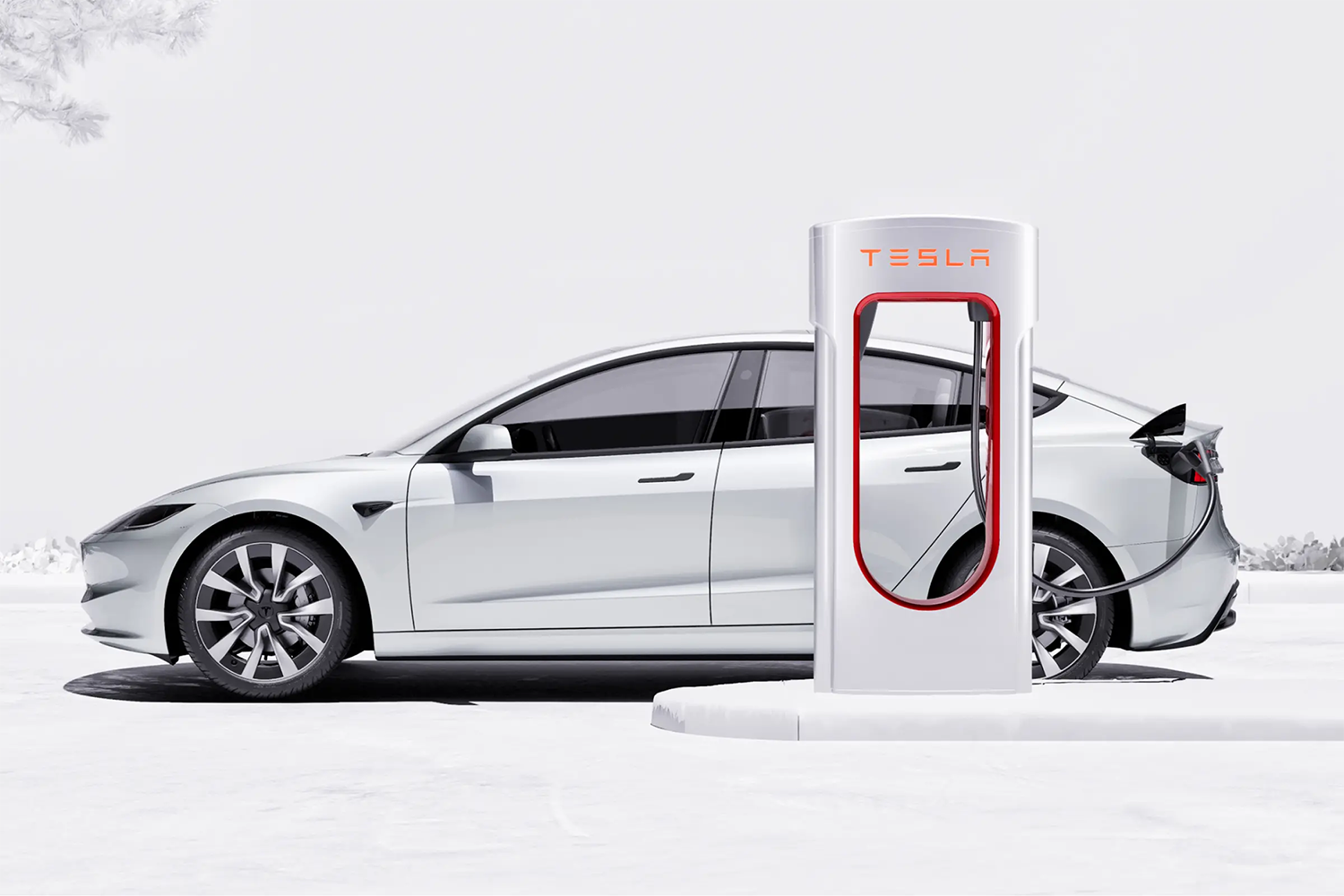 Tesla Model 3 EV Long-range AWD Sedan