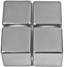 Neodymium Iron Boron Block Magnets N50 with Nickel Coating