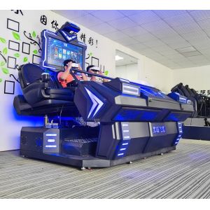 Dreamland 9d virtual reality simulator vr games cinema 4 seats 9d amusement park