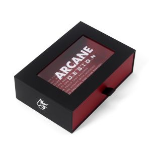 Custom Luxury Drawer Sliding Wine Opener Set Gift Packaging Paper Boxes With Pvc