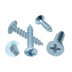 Custom Q235 Cross Recess CSK Head Tapping Screw Carbon Steel Galvanized Zinc