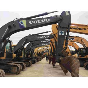 107KW Power 20500kg Working Weight Second Hand Vollvo EC210BLC Crawler Excavator