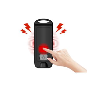 130 Decibel DC 5V Sound Alarm Keychain For Children Emergency