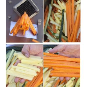 Multi Function Industry Vegetable Cutting Machine Adjustable Vegetable Fruit