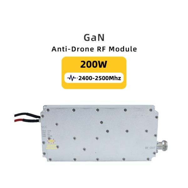 Quality 200W 1.2G 900M 2.4G 430M RF Amplifier Module with Isolator Wideband High Power 52.7db  Anti UAV FPV Security Protection for sale