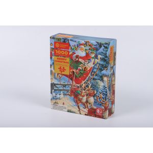 Customized Jigsaw Puzzle Playing Cards Xmas Theme