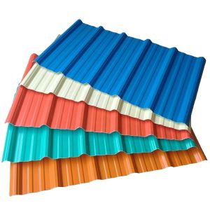 China SGCC DC01 PPGI Corrugated Metal Roofing Sheets Color Coated Galvanized Steel Plate on sale