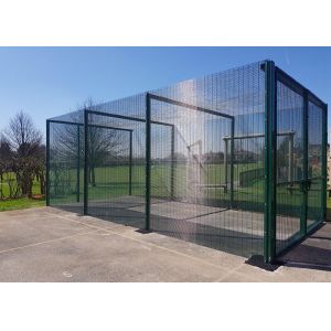 Anti Cut 1.8*2.4m Anti Climb Security Fencing Square Post