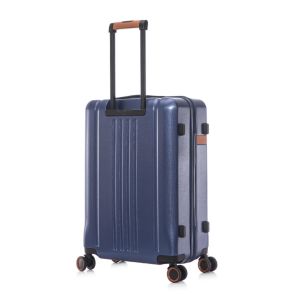 Retro Style 3pcs Hard Shell Carry On Luggage Multifunctional Safety