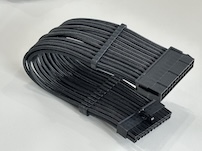 24Pin ATX Power Cable Connector Extension – Braided Wire Harness for Modular PSU