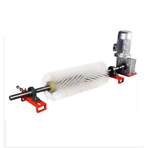 China Electric Roller Brush Cleaner For Power Plant Cement Belt Conveyor Cleaner on sale