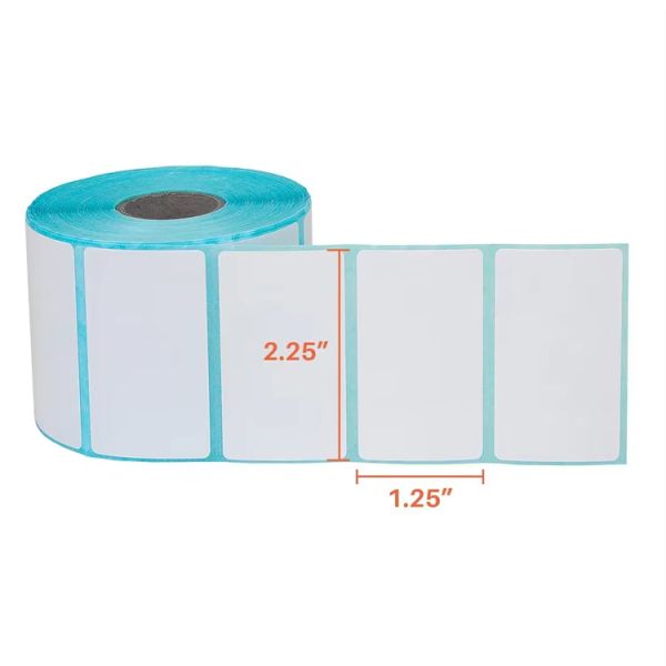 Waterproof Fade Resistant Thermal Paper Label With Strong Adhesive