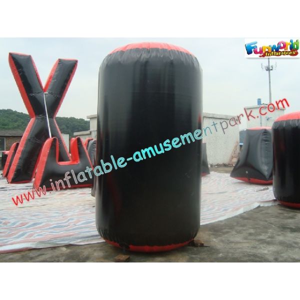 Outdoor Inflatable Paintball Bunkers Equipment With Different Design For Sports