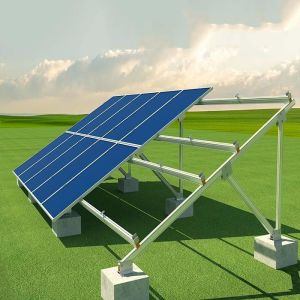 SGS 60 Degree Steel Ground Mounted Solar PV Systems