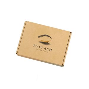 CMYK Custom Printed Cardboard Boxes For Beauty False Eyelash Packaging And