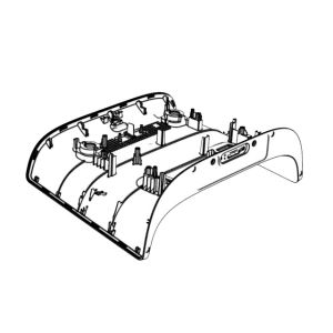 OEM / ODM Transparent Router Bottom Housing (1*1) Injection Mould Maker No.23892