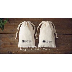 Cotton Muslin Bags Cotton Drawstring Pouch Gift Bags with Drawstring for Party