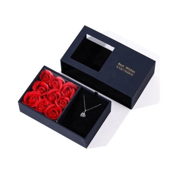 Degradable Cardboard Jewelry Boxes Packaging