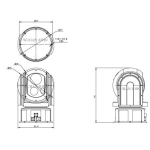 Multi Sensor USV Infrared Electro Optic Systems With IR, Daylight Camera And LRF
