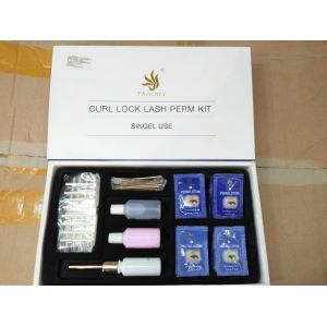 China Sachet Packaged Eyelash Curling Perming Curler Perm Kit Perm Liquid Eyelash Wave Lotion Kit on sale