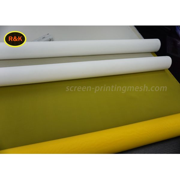 Nice Appearance Monofilament Screen Printing Mesh For T - Shirt Low Elongation