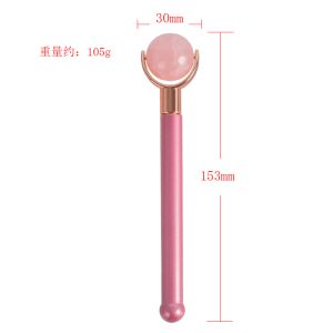 Handle Jade Stone Rollers Face Roller