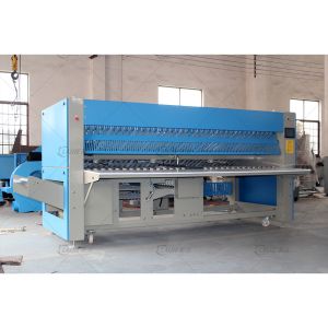 380V Automatic Bed Sheet Folding Machine 2.25KW High Transmission
