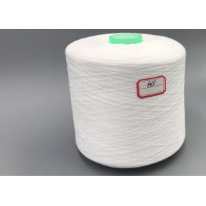 Optic White 60/3 Virgin Spun Crease Resistant Thick Polyester Yarn For Sewing