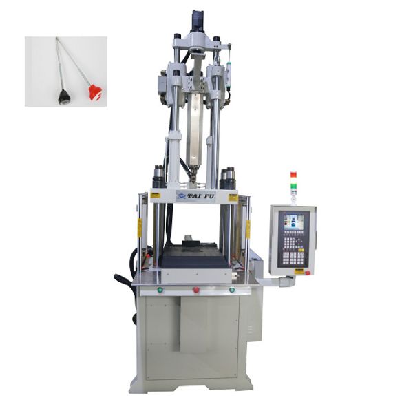 High Efficiency Single Slide Vertical Injection Molding Machine For Making Auto Parts