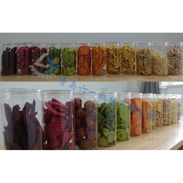 Continuous Type Vacuum Fried Chips Machine with Steam / Thermal Oil Heating