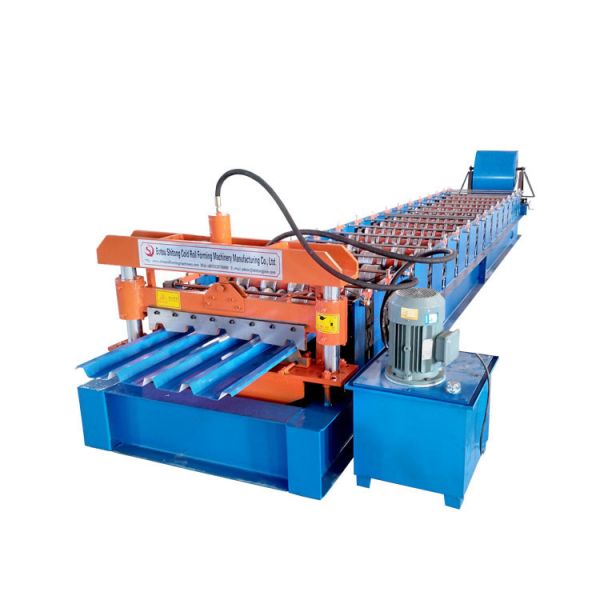 Quality 14 Steps Ppgl Trapezoidal Roll Forming Machine Low Noise for sale
