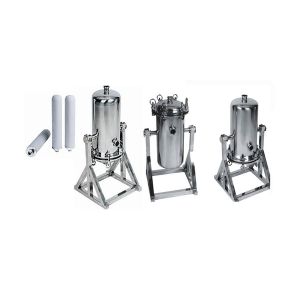 Stainless Steel Industrial Water Filtering For Fast Filtration Wall Thickness 1