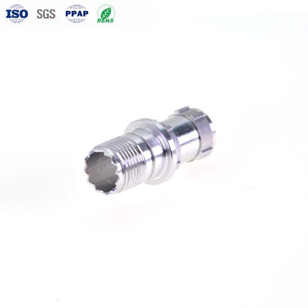 Quality Precision CNC Turning Connector Housing Shell Adapter ±0.01mm for sale