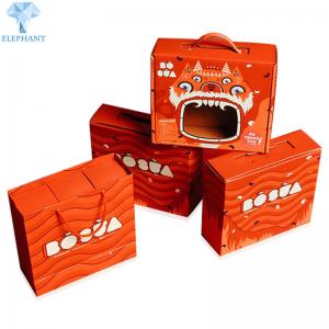 China Custom LoveLy Fashion Portable Beautiful Corrugated Children LittLe Tikes Toy Shipping Boxes on sale