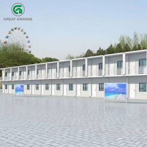 Wholesale Modular Portacabin Canteen Mobile Construction Office Versatile Living Space from china suppliers