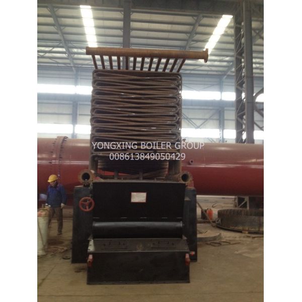 Bi - Coil Thermal Fluid Boiler Coal Fired Water Tube Boiler For Plywood Drying Factory