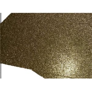 Festival KTV Wall Decor Gold Glitter Construction Paper Custom Sizes And