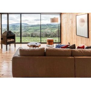 EU Prefabricated Light Steel Framing Modular Home Villa House With Big Windows