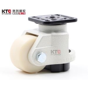 Heavy Duty MC Nylon Retractable Leveling Casters 100KG Load Capacity