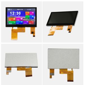 Customized TFT LCD Touch Screen 8 Bit RGB Interface 4.3 inch Capacitive Touch