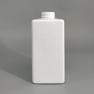 PET Plastic Cuboid 550ml Shampoo Pump Bottles